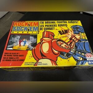 Rock'em Sock'em The Original Fighting Robots Game! / Opened/ Never Used